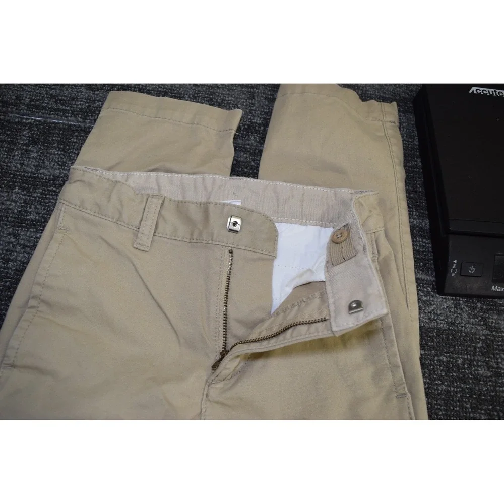 Gap Kids BOYS 7 Tan Beige CHINO Khakis Pants School Church Dress Preppy Like Dad